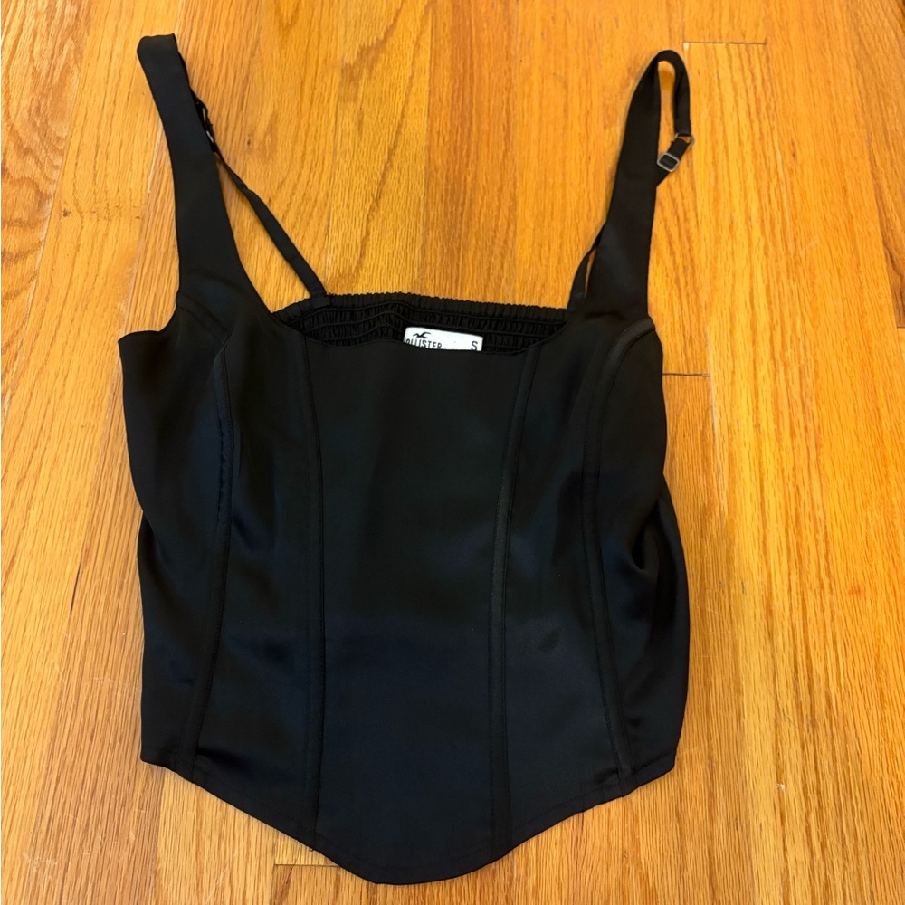Hollister Black Crop Top